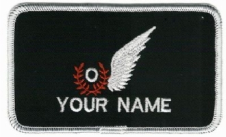 RAF OBSERVER WING NAME BADGE