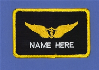 US ARMY MEDIC 1 LINE NAME BADGE