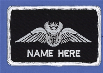 SOUTH AFRICAN PILOT - 1 LINE NAME BADGE