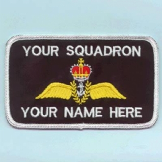 ROYAL NAVY PILOT NAME BADGE