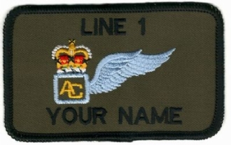 AIR GUNNER (AAC)NAME BADGE