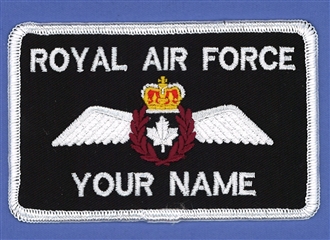 CANADIAN PILOT NAME BADGE