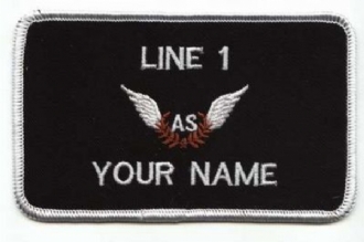 AIR STEWARD NAME BADGE