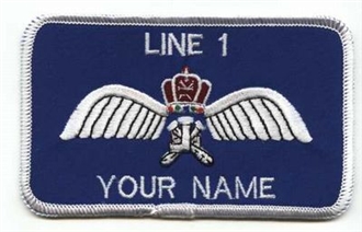 ARAB PILOT NAME BADGE