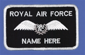 AIR CADETS NAME BADGE 2 LINES