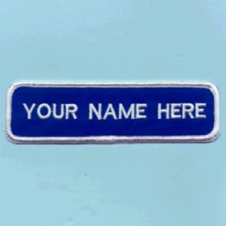 1 LINE NAME STRIP BADGE