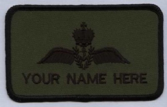 RN PILOT NAME BADGE