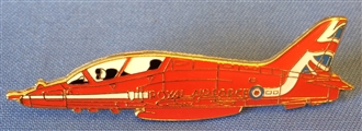 RED ARROWS HAWK  (SIDE VIEW) PIN BADGE