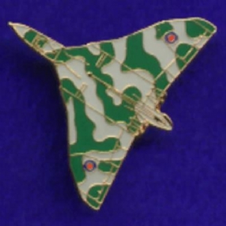 VULCAN PLAN VIEW PIN BADGE