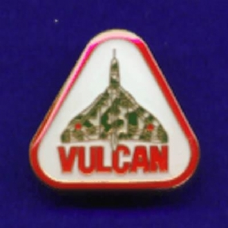 VULCAN (TRIANGLE) PIN BADGE