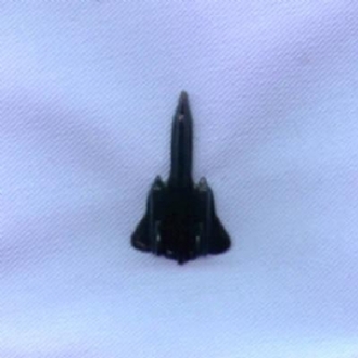 SR-71 BLACKBIRD 3-D PIN BADGE
