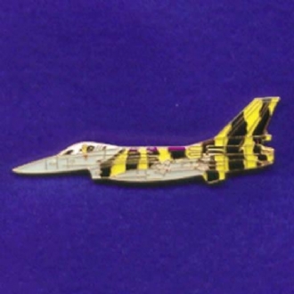 F-16 TIGER MARKINGS  PIN BADGE