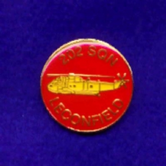 202 SQN RAF LECONFIELD PIN BADGE