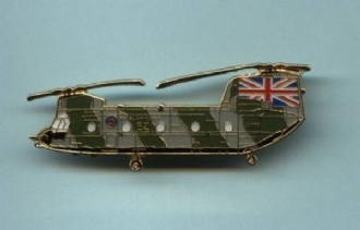 CHINOOK PIN BADGE