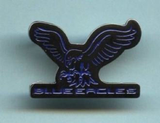 BLUE EAGLES - SILVER PIN BADGE