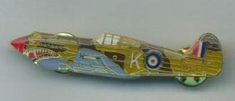 WARHAWK PIN BADGE