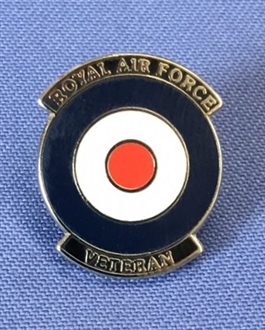 RAF VETERAN PIN