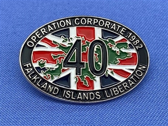 FALKLANDS LIBERATION PIN BADGE