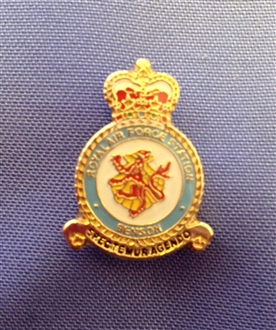 RAF BENSON CREST PIN