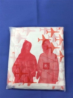 RED ARROWS PONCHO