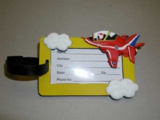 RED ARROWS PVC LUGGAGE TAG 