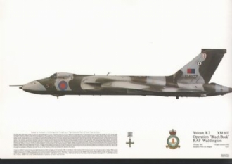 91 VULCAN B 2 SQN PRINT