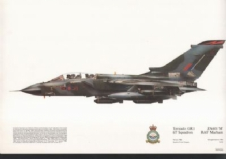 93 TORNADO GR 1 SQN PRINT