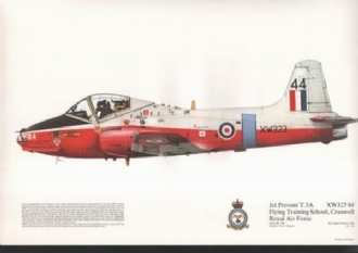 123 JET PROVOST T 5A SQN PRINT