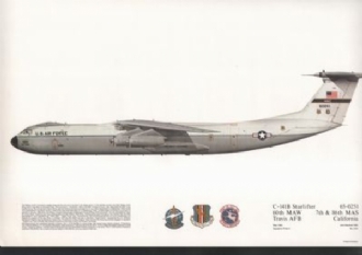 132A C-141B STARLIFTER SQN PRINT