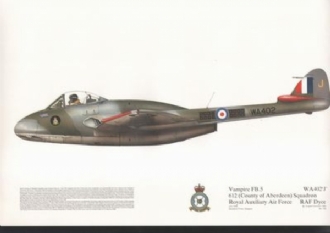 146 VAMPIRE FB 5 SQN PRINT