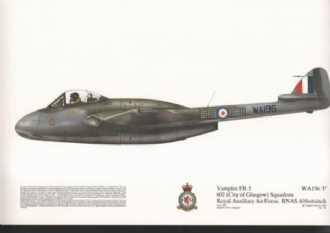 154 VAMPIRE FB 5 SQN PRINT