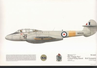 177 METEOR T 7 SQN PRINT