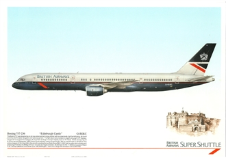 A6 BOEING 757 SQN PRINT