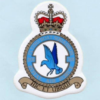 201 SQN CREST STICKER