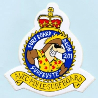 201 SQN SURFBUSTERS STICKER