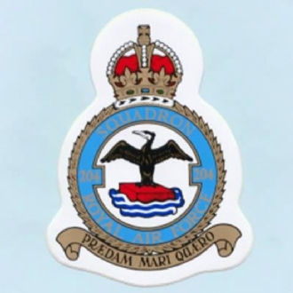 204 SQN CREST STICKER