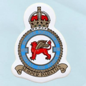 207 SQN CREST STICKER