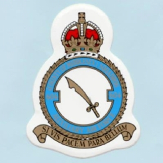 604 SQN CREST STICKER