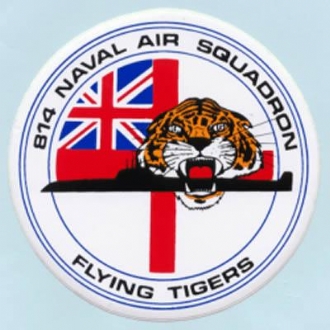 814 NAS FLYING TIGERS STICKER