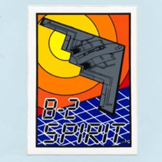 B-2 STEALTH STICKER