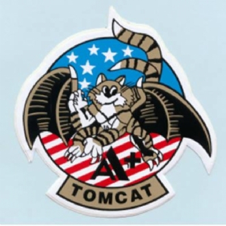 F-14 TOMCAT A+ STICKER