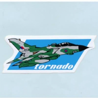 TORNADO GR1 SHAPED STICKER