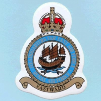 HQ FAR EAST AIR FORCE CREST STICKER