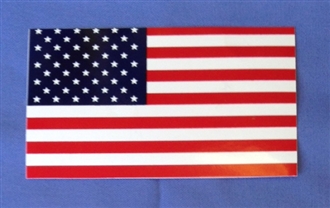 USA STARS & STRIPES STICKER SMALL