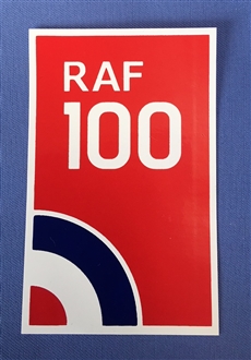 RAF100 STICKER