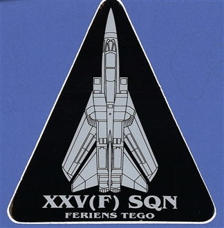 25 SQN TRIANGULAR STICKER