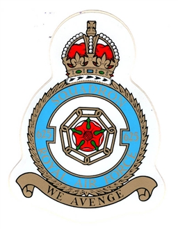 625 SQN CREST STICKER