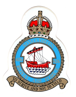 626 SQN CREST STICKER