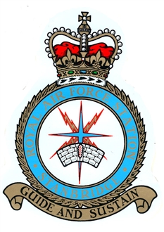 RAF STANBRIDGE CREST STICKER