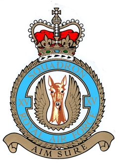 15 SQN CREST STICKER